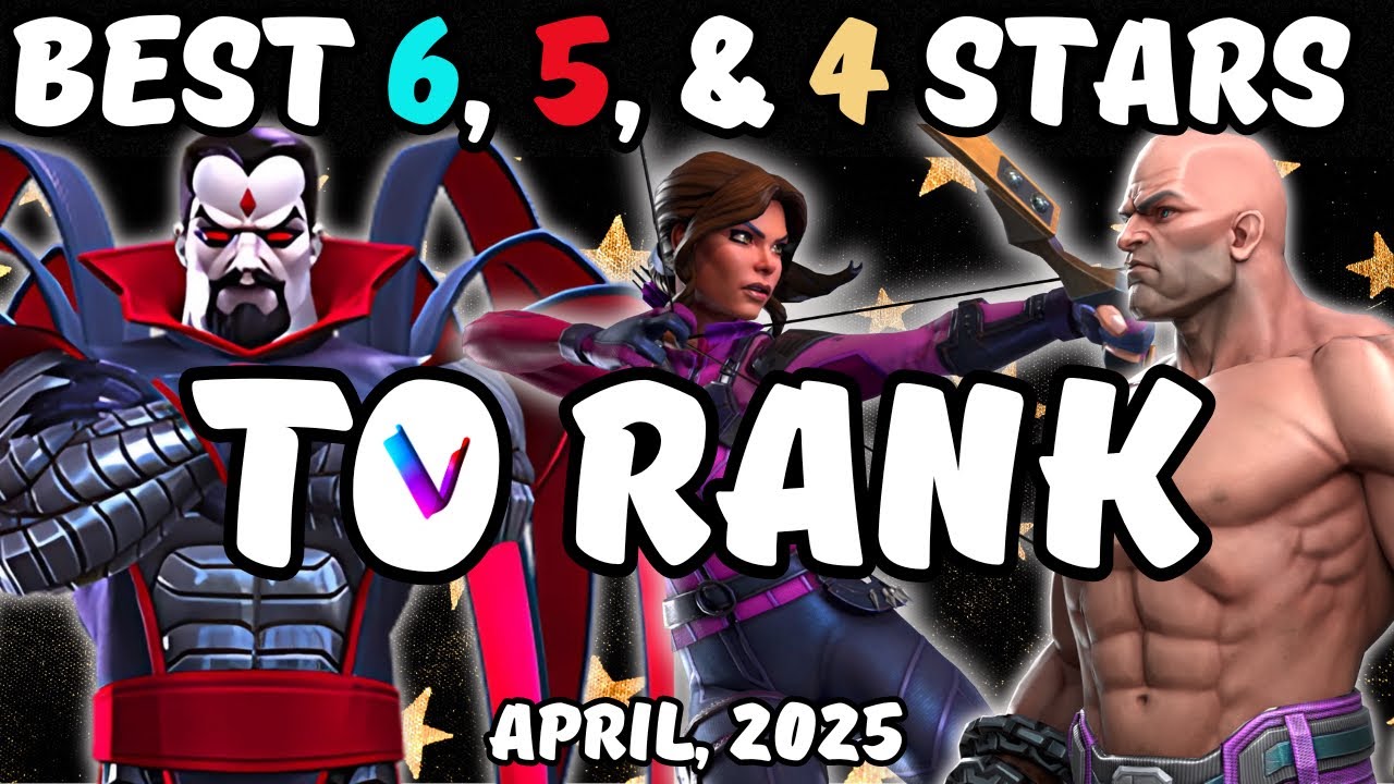 Best 6, 5 & 4 Star Champions to Rank Up & Ascend in MCoC - Vega's Tier List