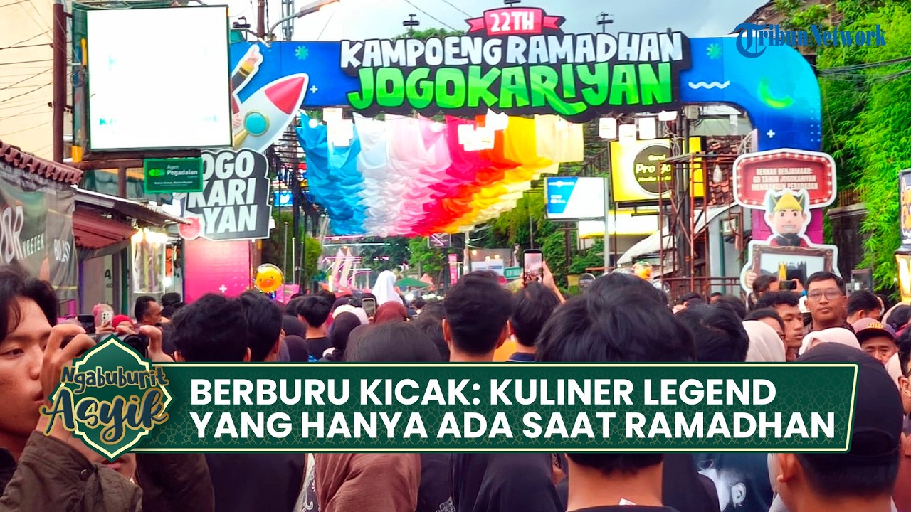 NGABUBURIT ASYIK - Cerita di Balik 3.800 Porsi Menu Buka Puasa Gratis Masjid Jogokariyan
