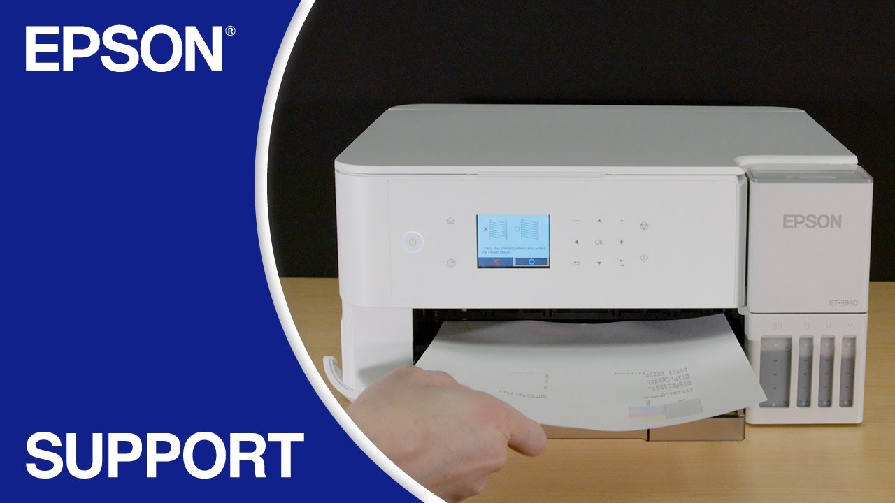 Epson EcoTank ET-3930 | Cleaning the Printhead