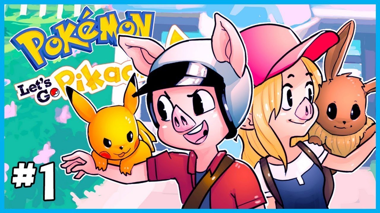 Pokemon Let's Go Pikachu Let's Play w/ My Girlfriend [EP. 1] - WELCOME BACK TO PALLET TOWN!!