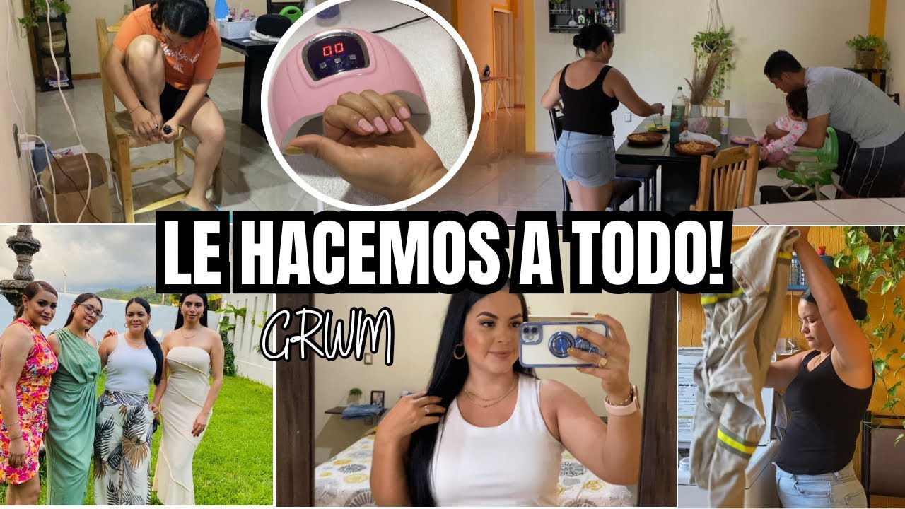 Rutina Del ☀️~ Desayuno| comida |cena|Dia  de lavado| haciendome mis 💅🧼Nos Fuimos a una GRADUACIÓN