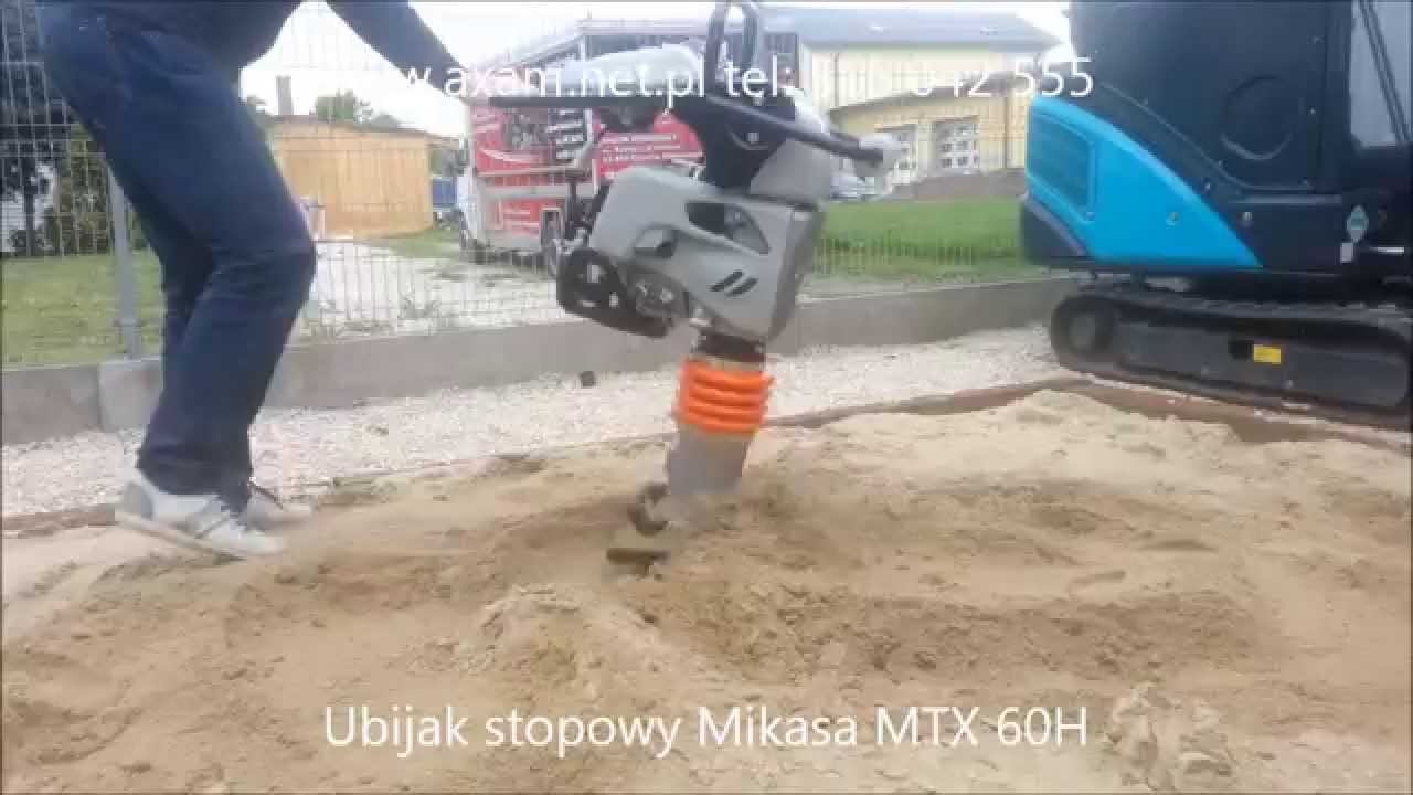 Ubijak Mikasa MTX 60 podczas pracy