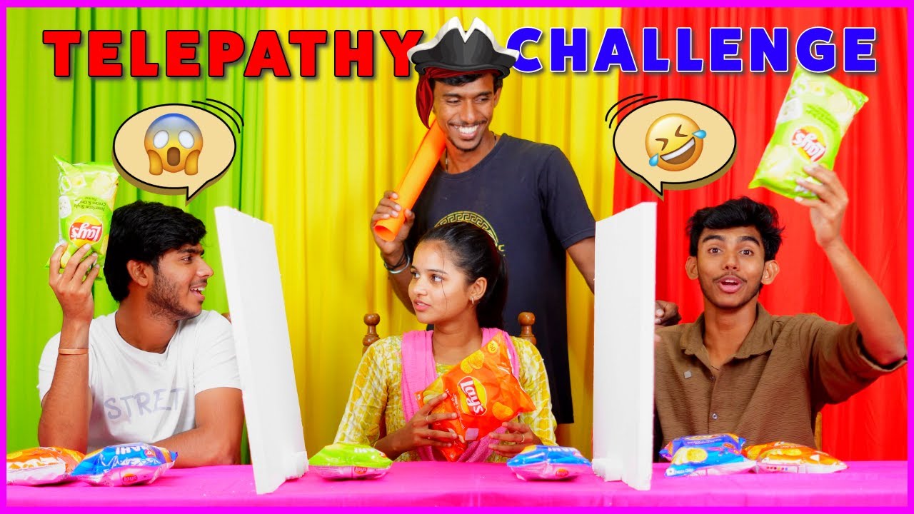 TELEPATHY CHALLENG 😂 challenge video || #challenge #comedy #funny