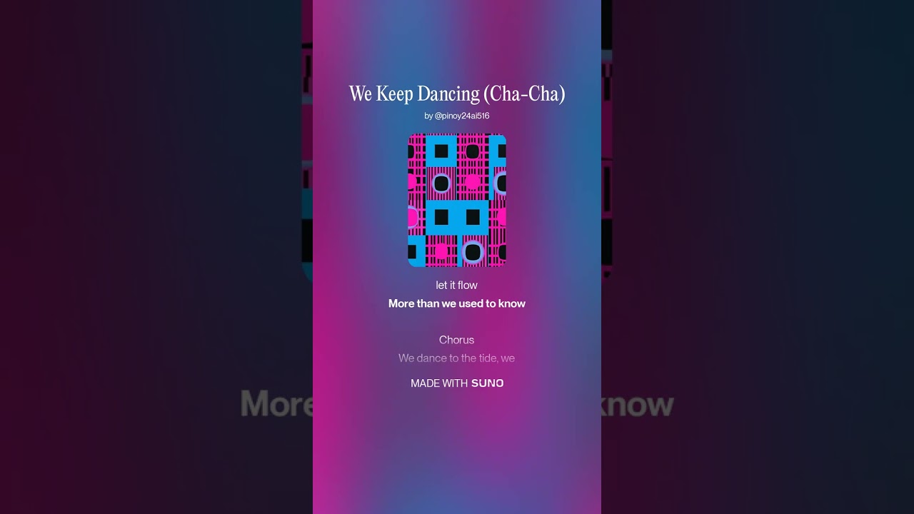 We Keep Dancing (Cha Cha)
