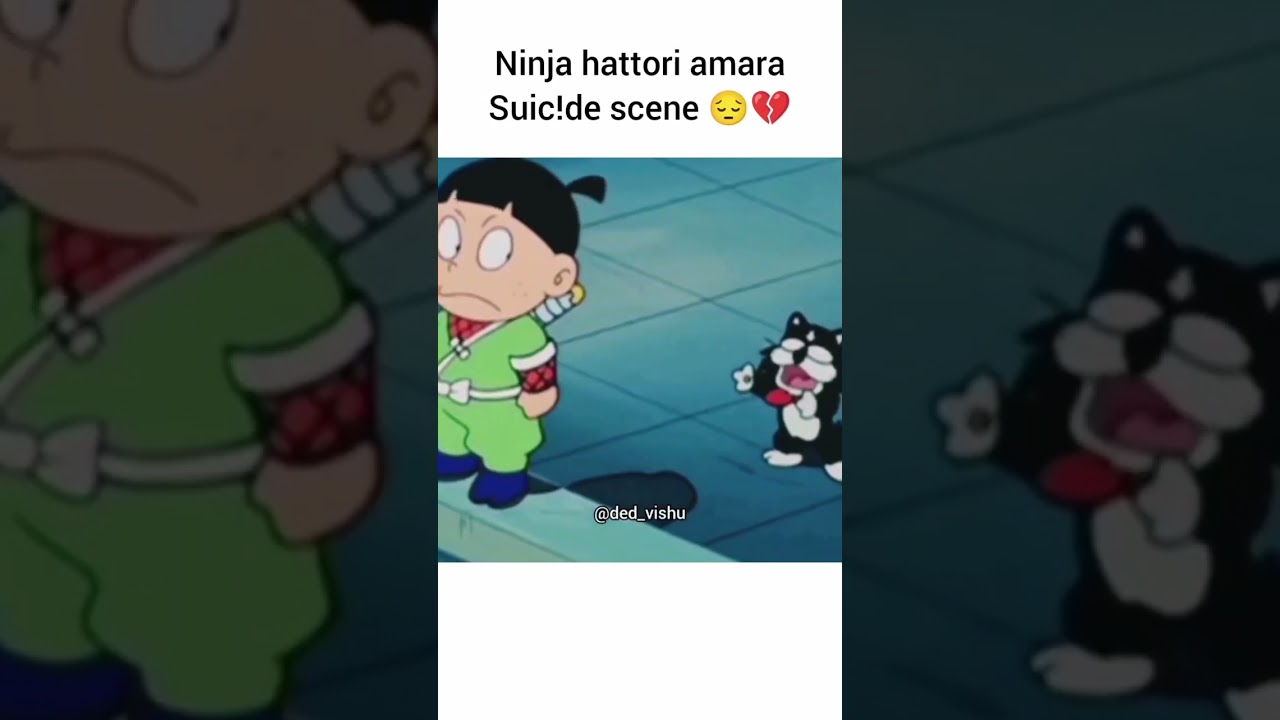 Ninja Hattori Amara suicide scene 😔💔