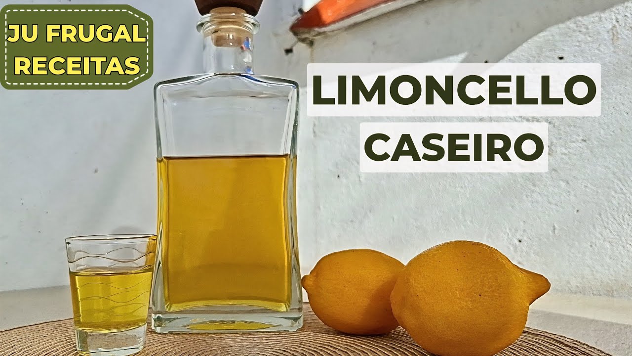 Como Fazer LICOR de LIMÃO Fácil e Refrescante
