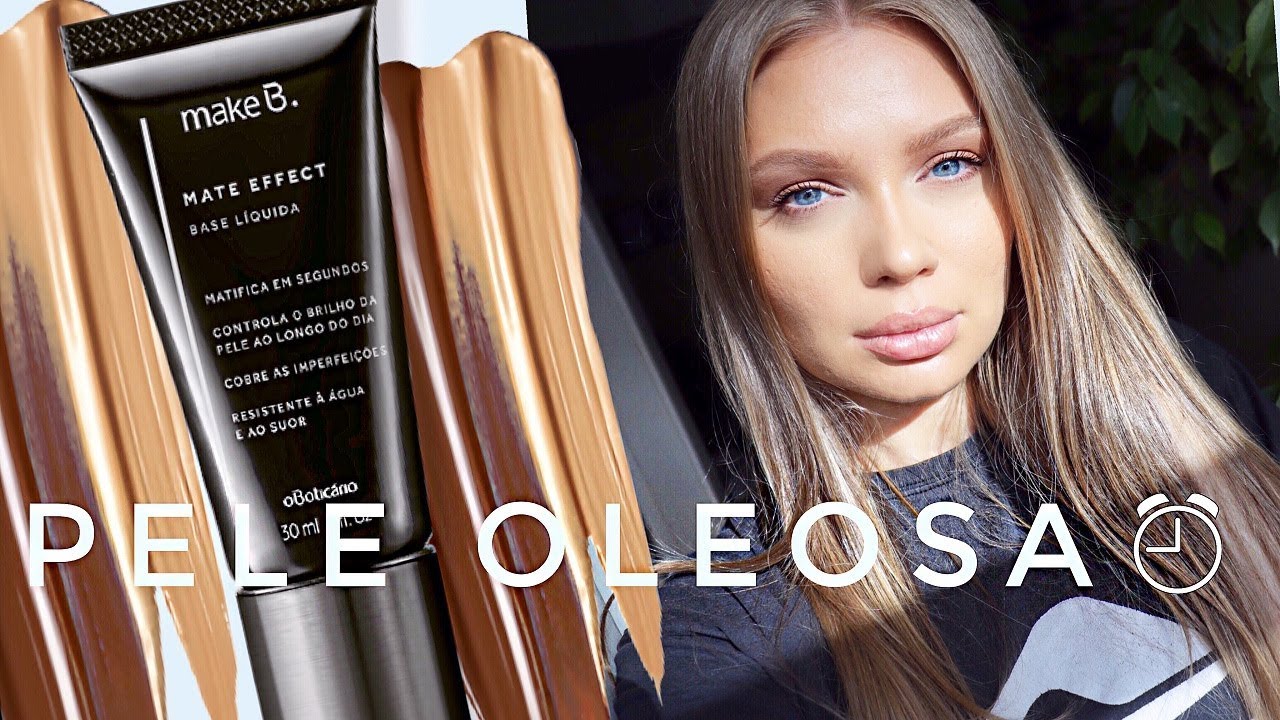 Teste da base Make B. Mate Effect oBoticário | Daria Dasha