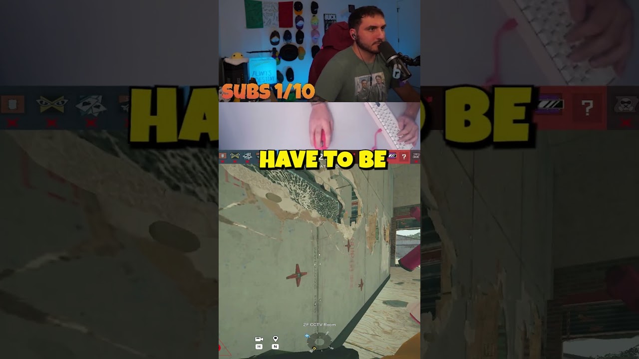 THIS IS HOW A SIEGE CHAMP LOSES WITH PASSION! #r6siege #siege #gaming #hamcheese