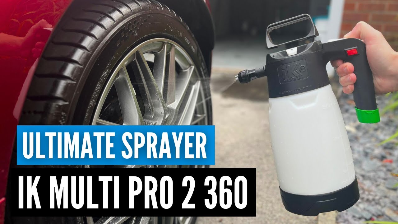 IK Multi Pro 2 360° | Ultimate Pump Sprayer for Car Detailing