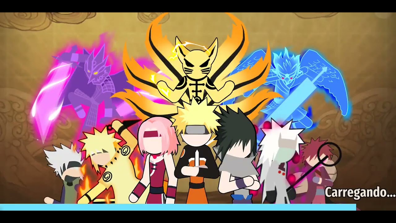 ENTREI NO MUNDO DE ANIME=stickman moba3v3.