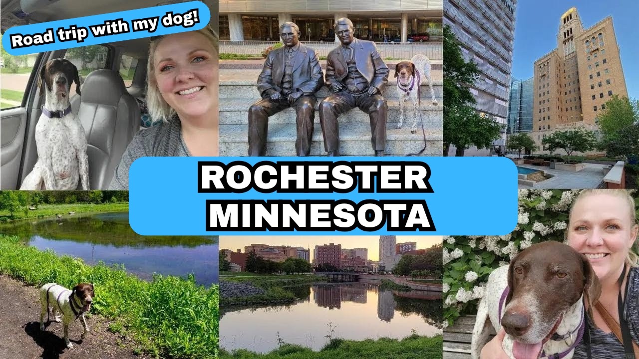 Rochester Minnesota Travel Vlog | Road Trip With My Dog Memorial Day Weekend 2021