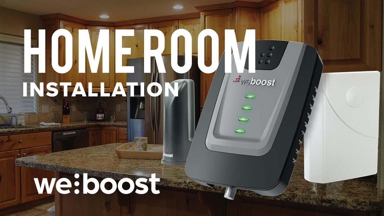 How to Install the Home Room Cell Signal Booster | weBoost