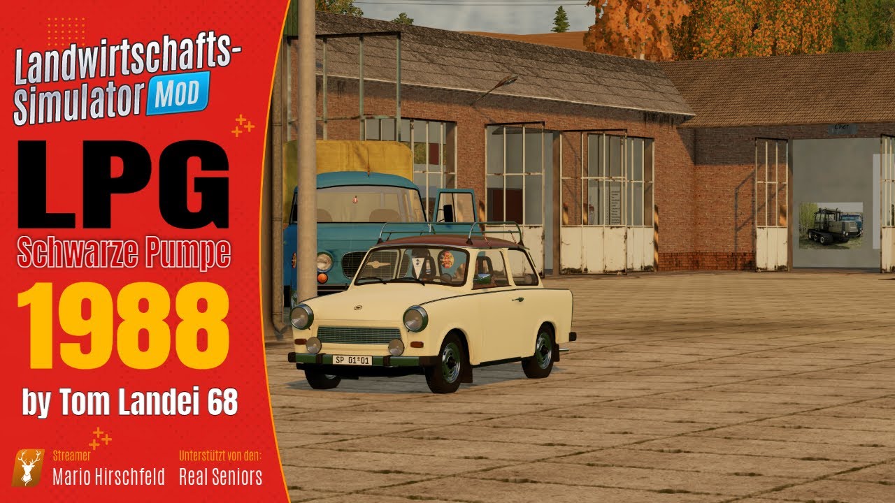 LS22 Map / LPG Schwarze Pumpe: Einladung auf eine Tour durch die 1988er Jahre / LS22 Mapvorstellung
