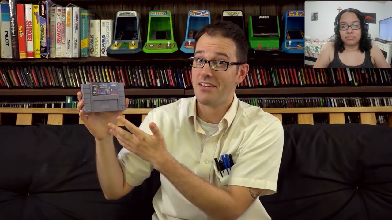 Angry Video Game Nerd (AVGN) Wrestling Games Reaction