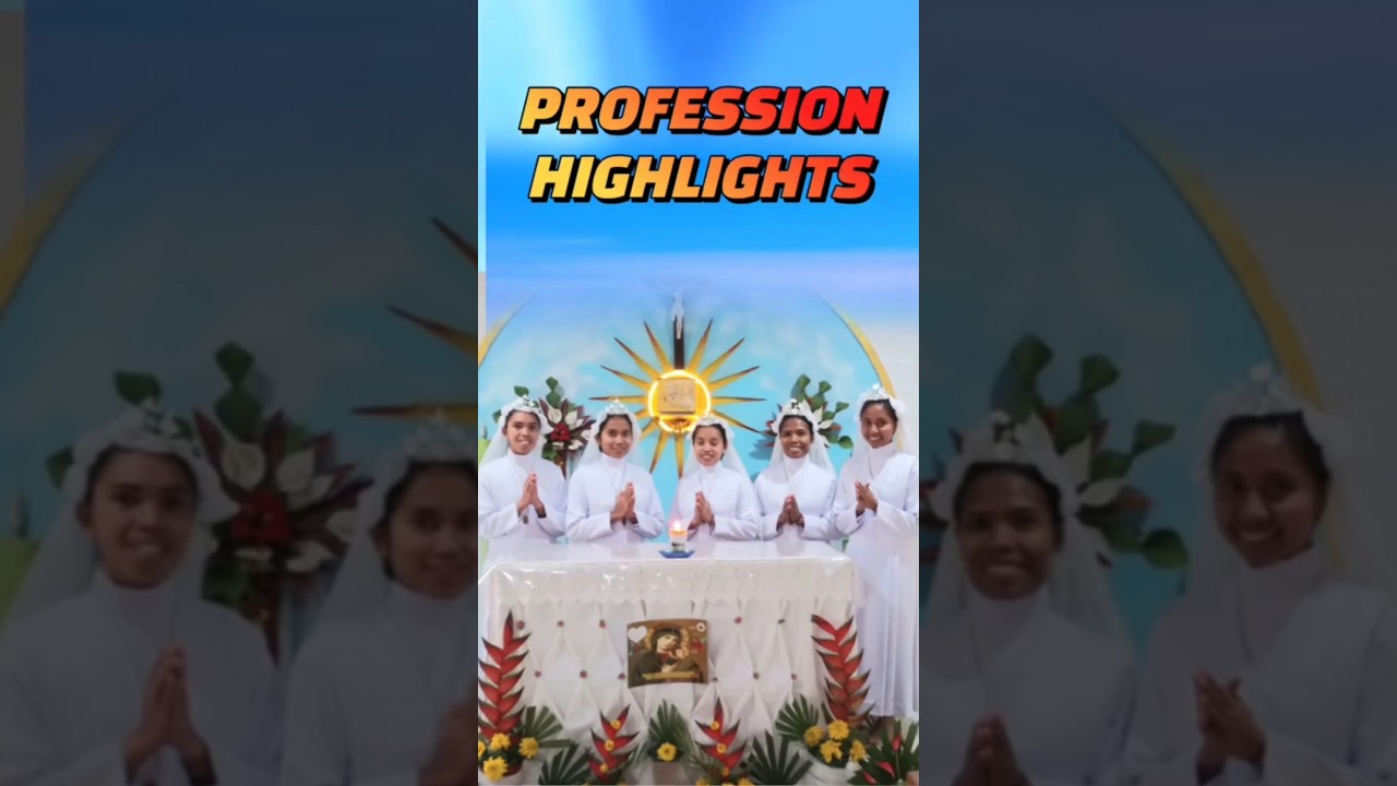 PROFESSION HIGHLIGHTS- INDONESIA #feast #nuns #bps