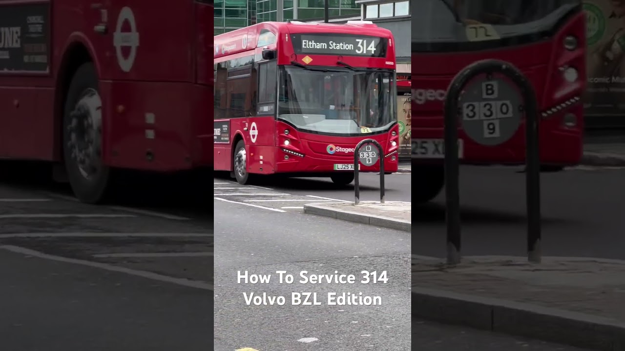 Как обслуживать Volvo BZL Edition 314 #fortheloveofbuses #stagecoachlondon #volvobzl #electricbus