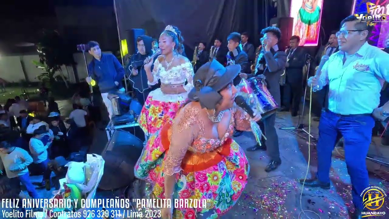 Licida Villanueva - Feliz cumpleaños y aniversario Pamelita Barzola
