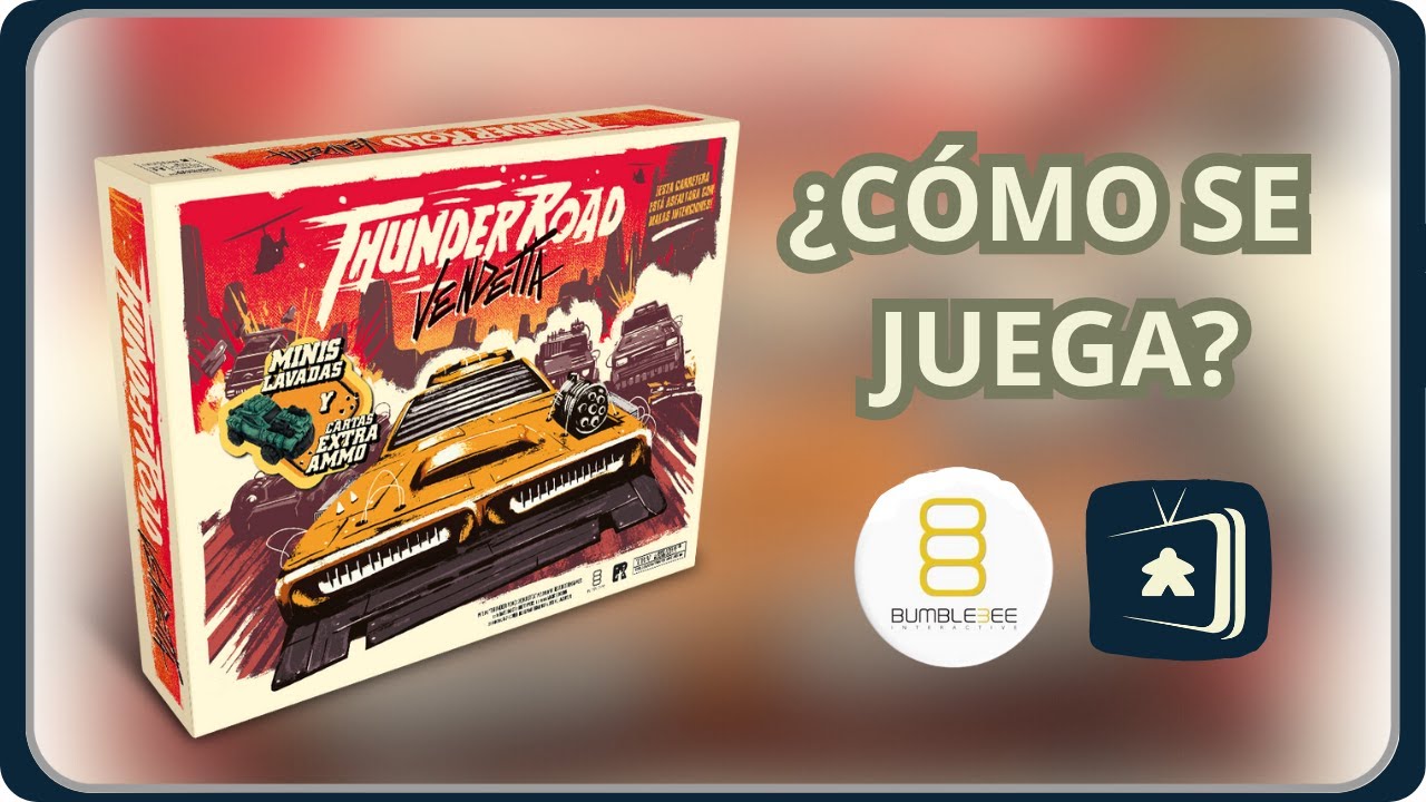 🚘🏜️💣 THUNDER ROAD VENDETTA  💣🏜️ 🚘 | UNA CARRERA SOBRE ASFALTO CON MALA INTENCIÓN  | ¿Cómo se juega?