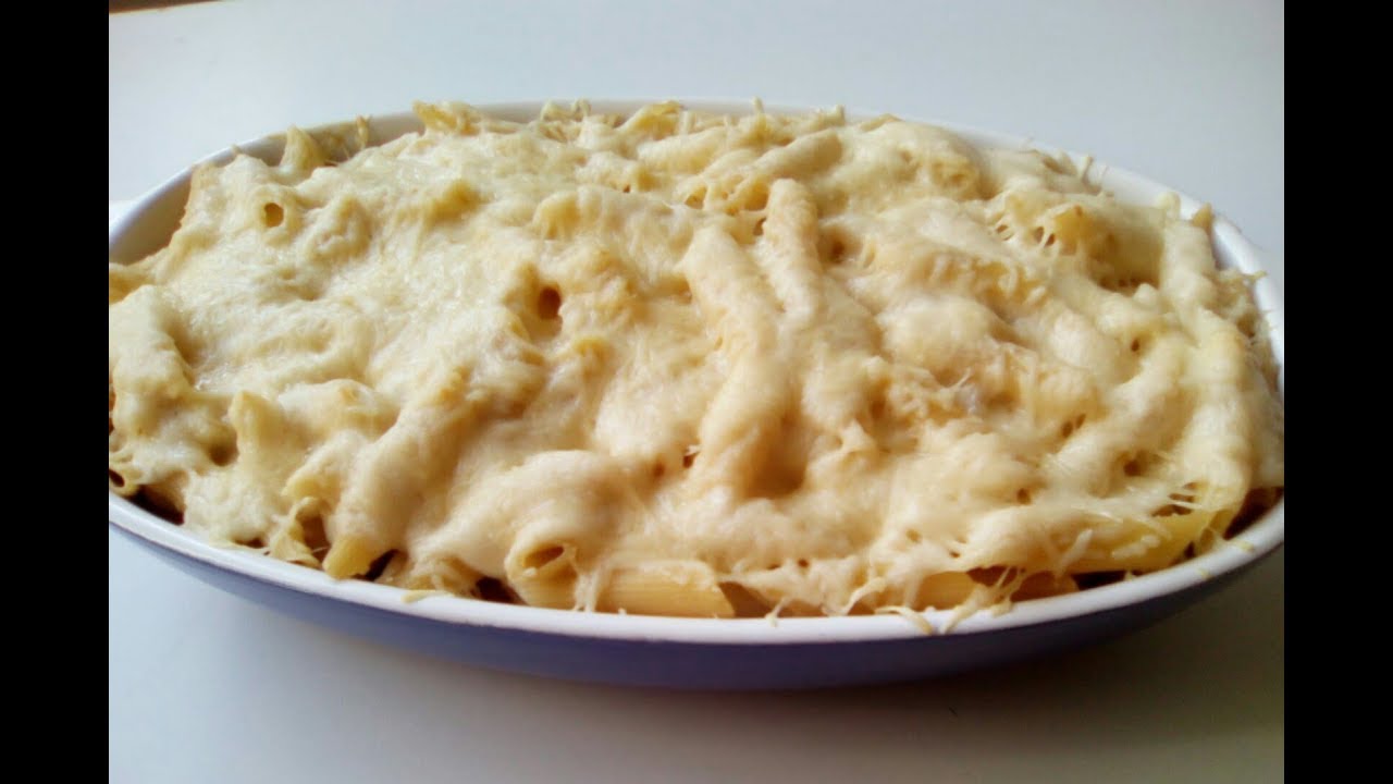 المعكرونة  (لباط) بكريم بشاميل أي صلصة البيضاء / Les Pâtes avec créme bichamel (sauce blanche)