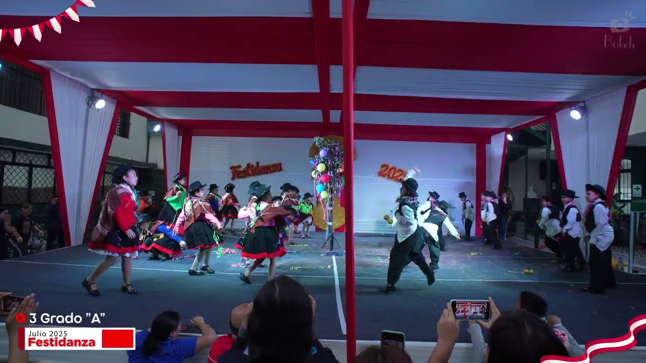 Santa Maria de Breña  3er GRado A   Carnaval de Utao   Festidanza