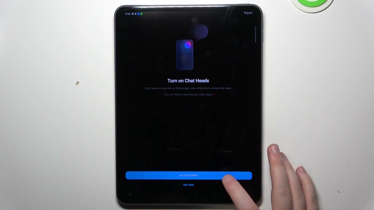 How to Enable Messenger Chat Bubbles on OPPO Pad 2 &ndash; Chat Settings