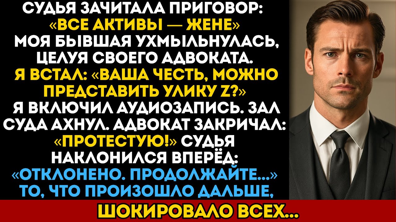 Судья отдал всё моей бывшей — но после «улики Z» её жизнь рухнула!