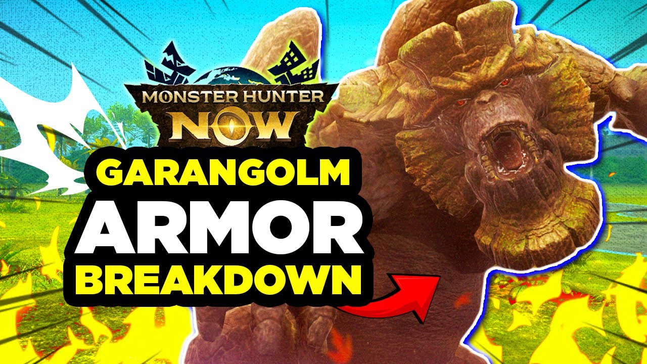 Разбор брони Гарангольма: что крафтить в первую очередь! | Monster Hunter Now