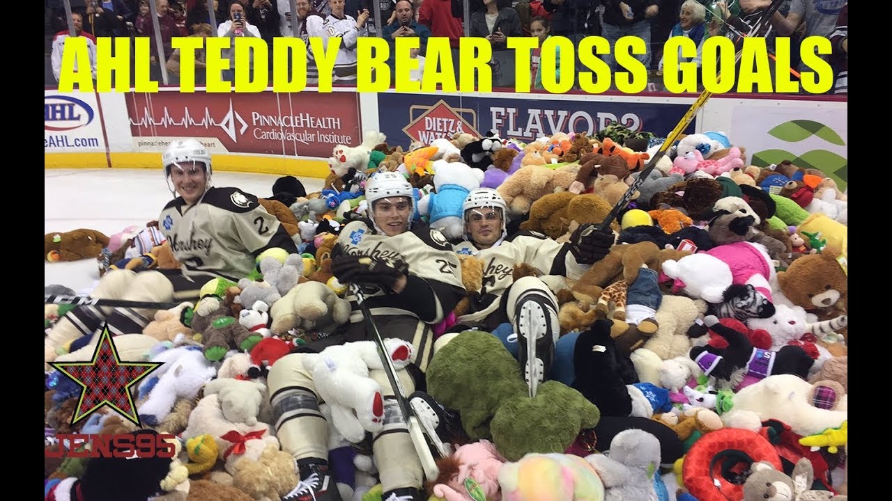 AHL Teddy Bear Toss Goals