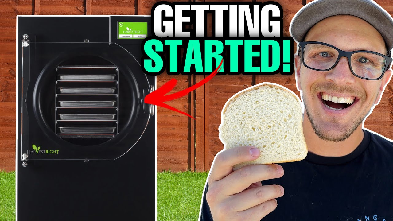 Harvest Right Freeze Dryer: Unboxing, Setup, And Bread Run!
