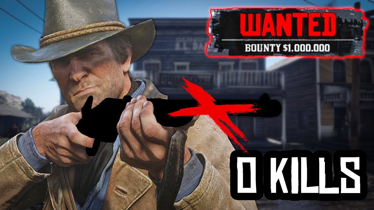 Я получил максимальную награду, никого не убивая в Red Dead Redemption 2