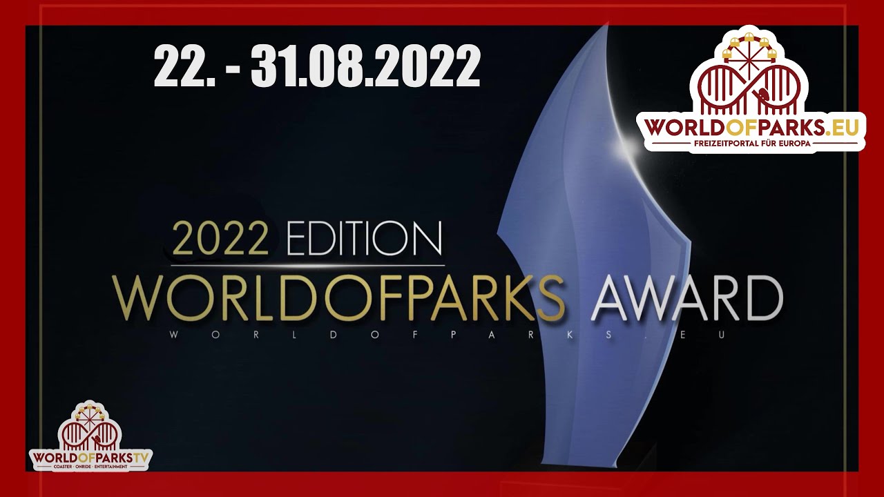 WOP Award 2022 - Beste Neuheit in einem Europäischen Freizeitpark - World of Parks Award Ankündigung