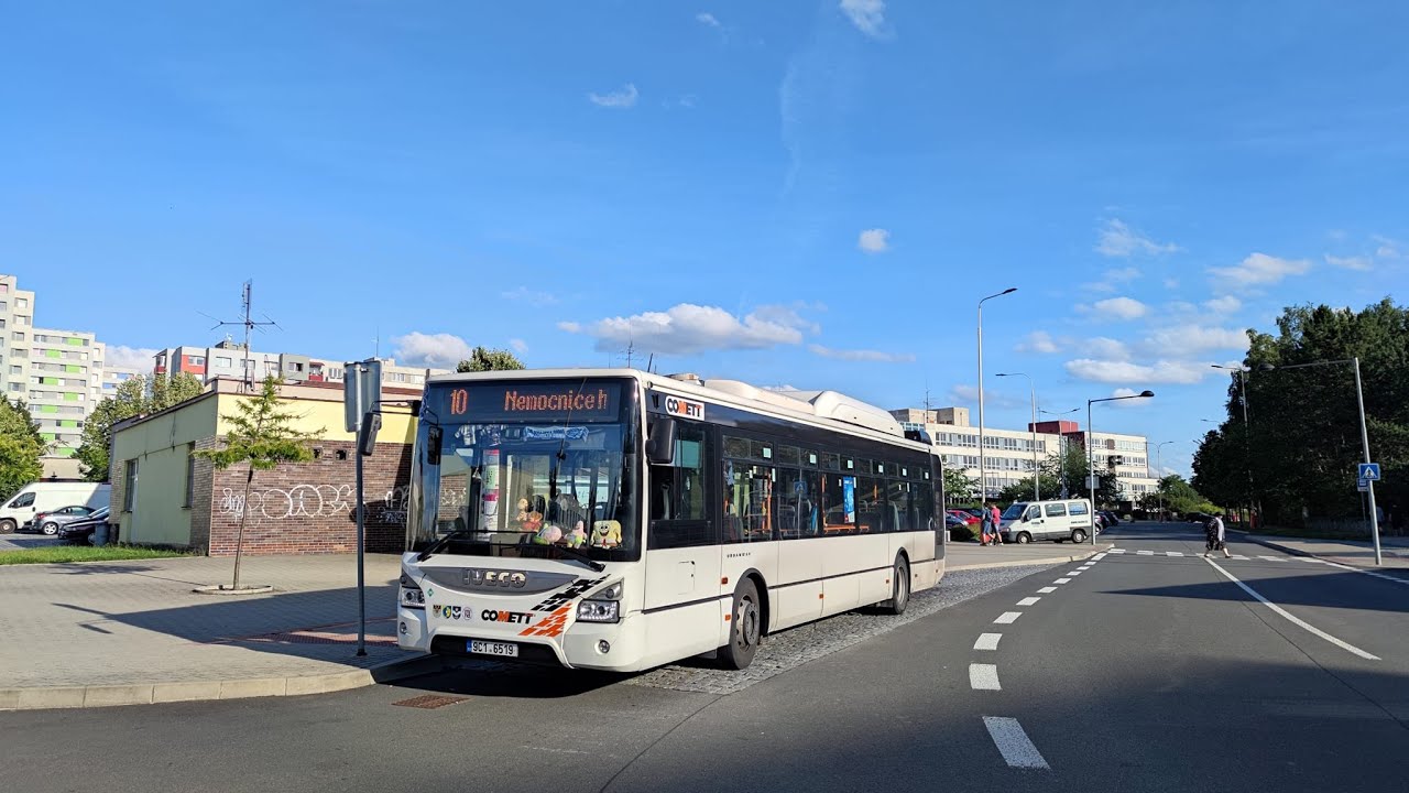 MHD Tábor | linka č. 10 | víkendové odpoledne