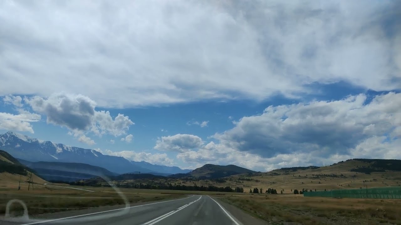 Russia. Mountains of Altay. R-256, 819th km Chuysky Trakt, Kurai village
