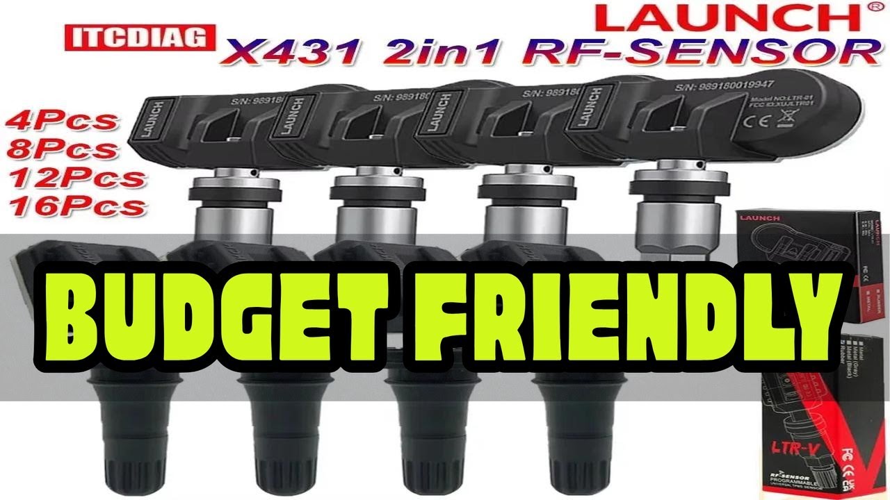 LAUNCH X431 2 in 1 RF-SENSOR 315MHz & 433MHz TPMS Sensor Tire Pressure Sensors Tester Programming