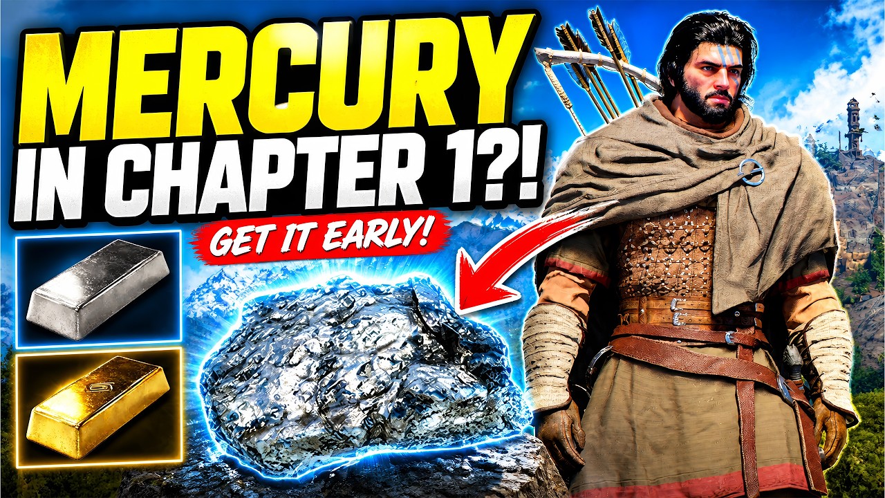 How To Farm Mercury Fast & Early In Crimson Desert