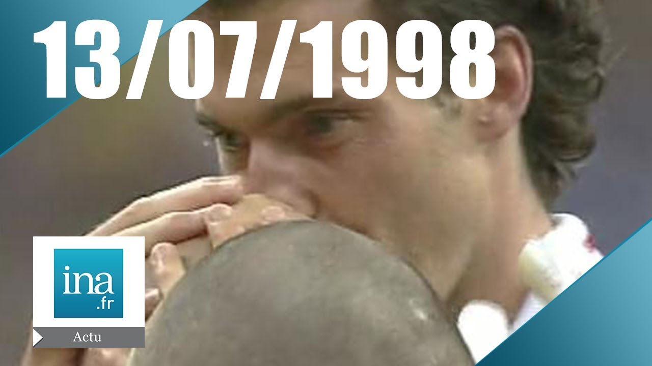 20h France 2 du 13 juillet 1998 : Les Bleus champions du monde  | Archive INA