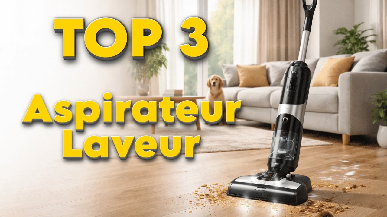 TOP 3 : Meilleur Aspirateur Laveur 2026