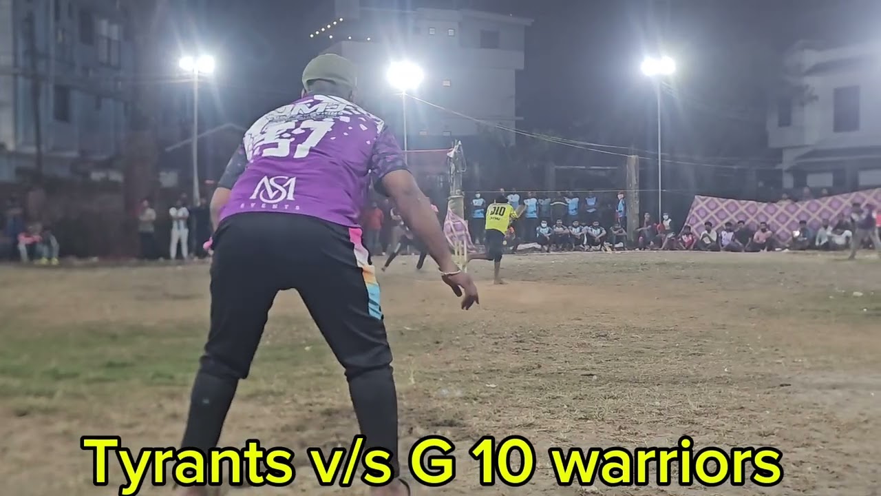 Tyrants v/s G10 warriors (ACPL Super 8)