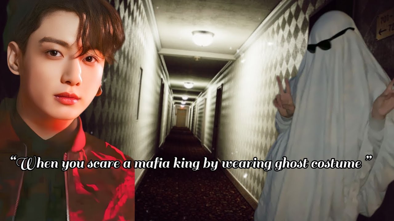 • When you scare a mafia king by wearing ghost costume • #jungkookff