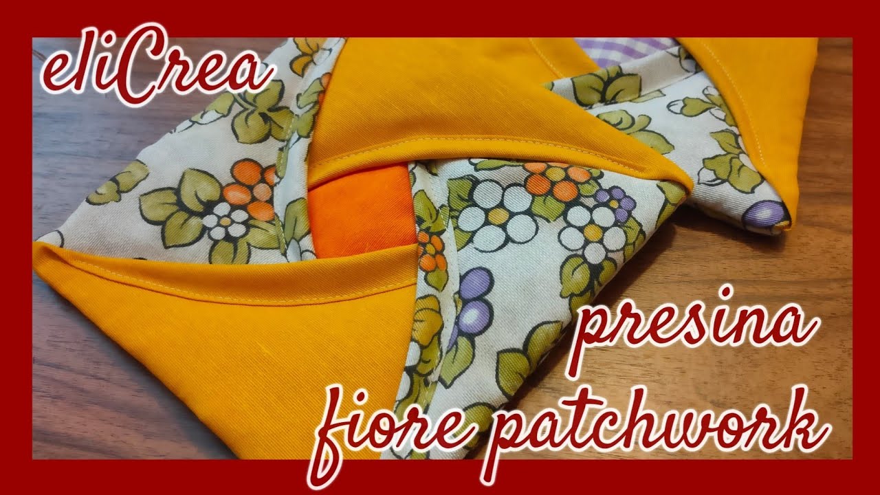 PRESINA fiorePATCHWORK facilissima #elicrea #cucitocreativo #diy