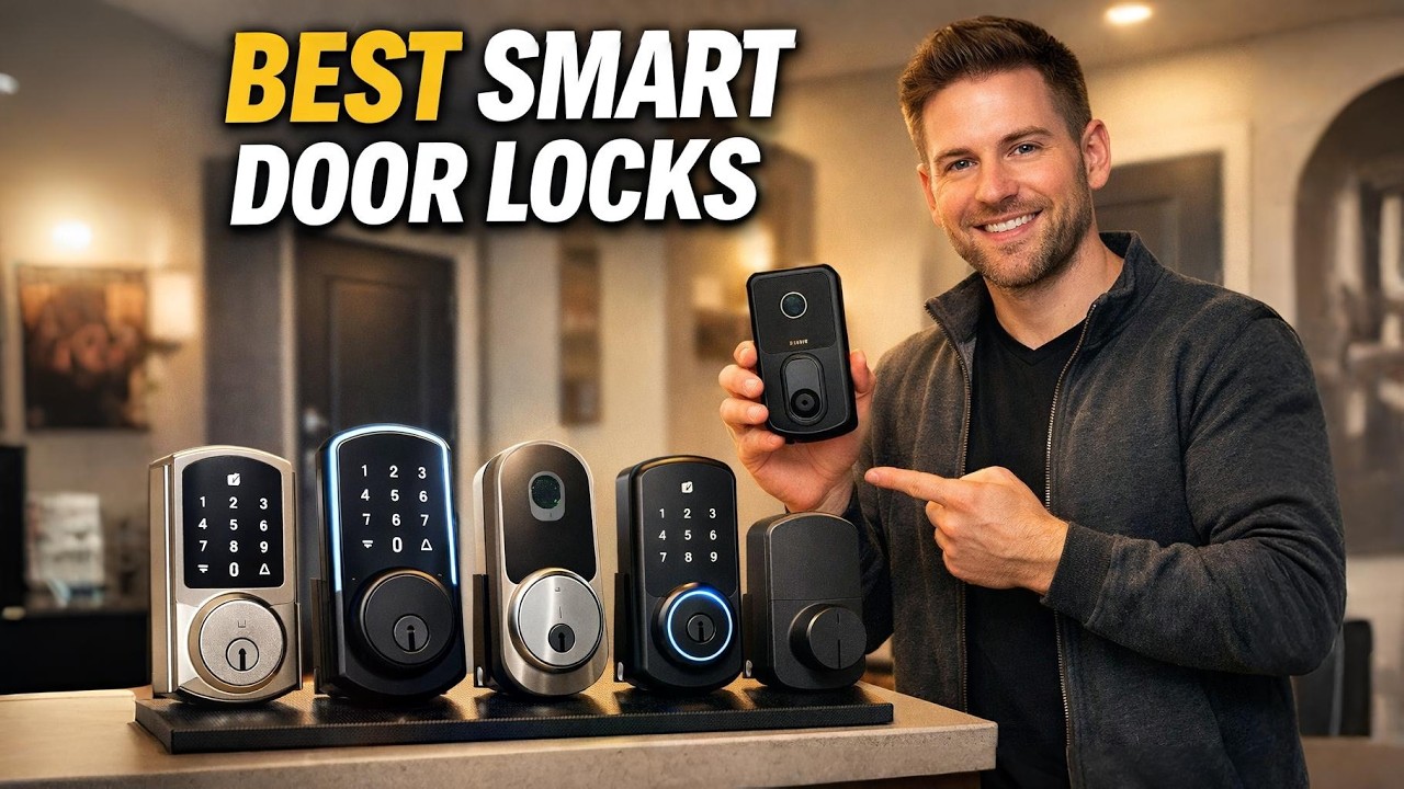 Best Smart Door Locks to Buy in 2026 – Top 5 Secure Smart Locks for Your Home