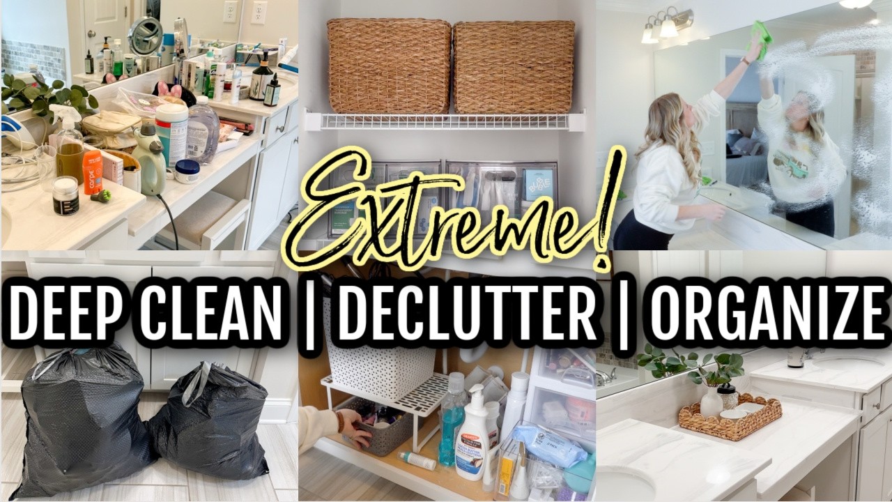 I CAN'T BELIEVE I LET IT GET THIS BAD! 😩 EXTREME DEEP CLEAN & DECLUTTER | AMAZING BEFORE AND AFTERS!