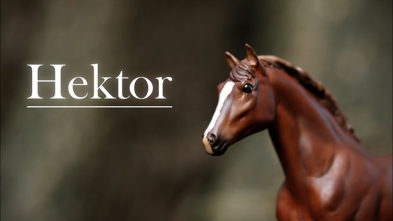 Custom 🐴| Hektor | (Nieplanowane?) Malowanie modelu konia Breyer na maść kasztanowatą |