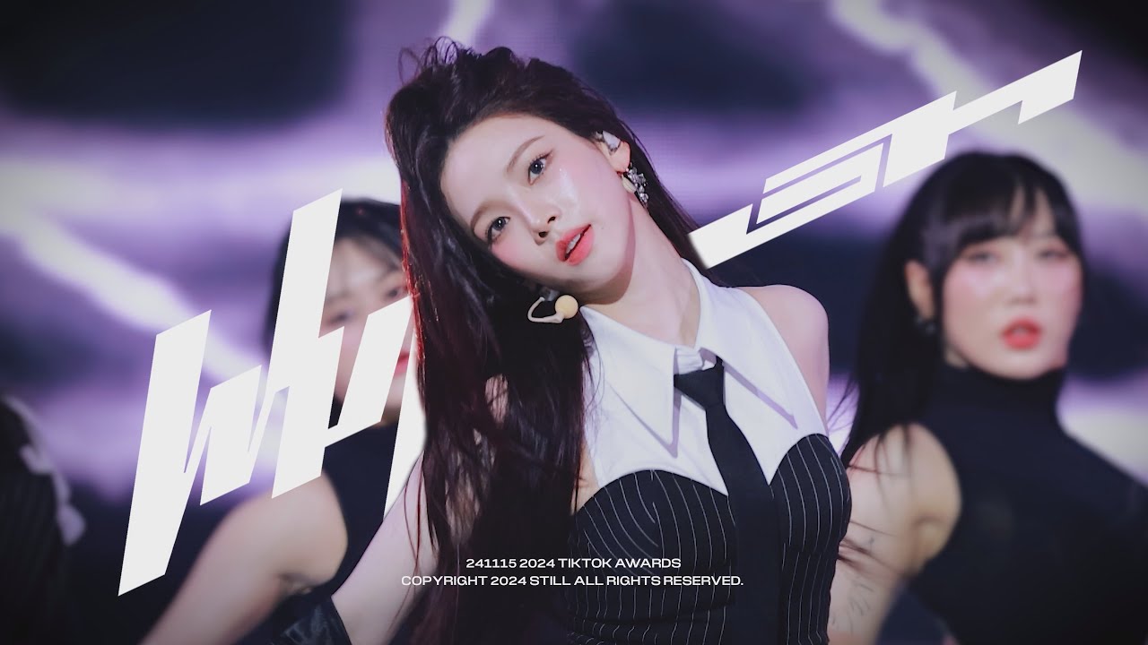 [4K] 241115 aespa KARINA 에스파 카리나 2024 TikTok awards - 'Whiplash' 직캠