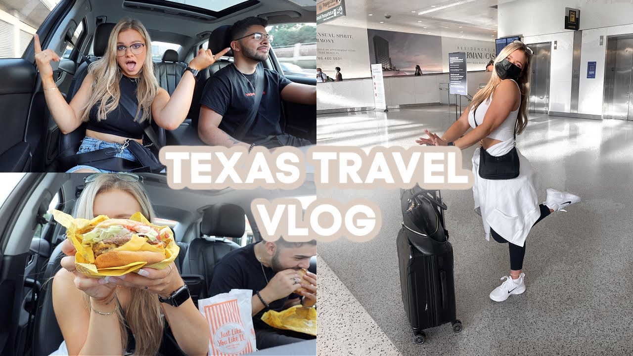 TEXAS TRAVEL VLOG! First Time Having Whataburger Mukbang, Exploring Dallas, Top Golf & MORE