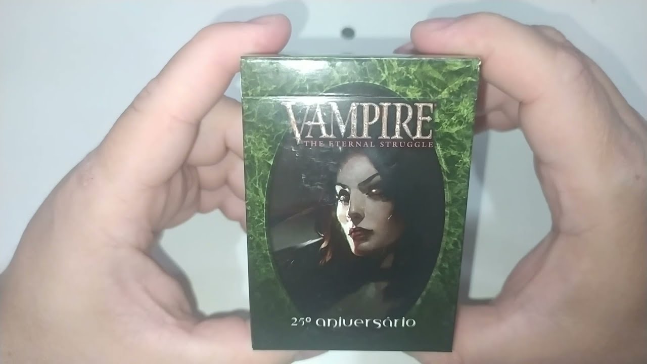 VTES: Unboxing + Explicação básica - 25º Aniversário