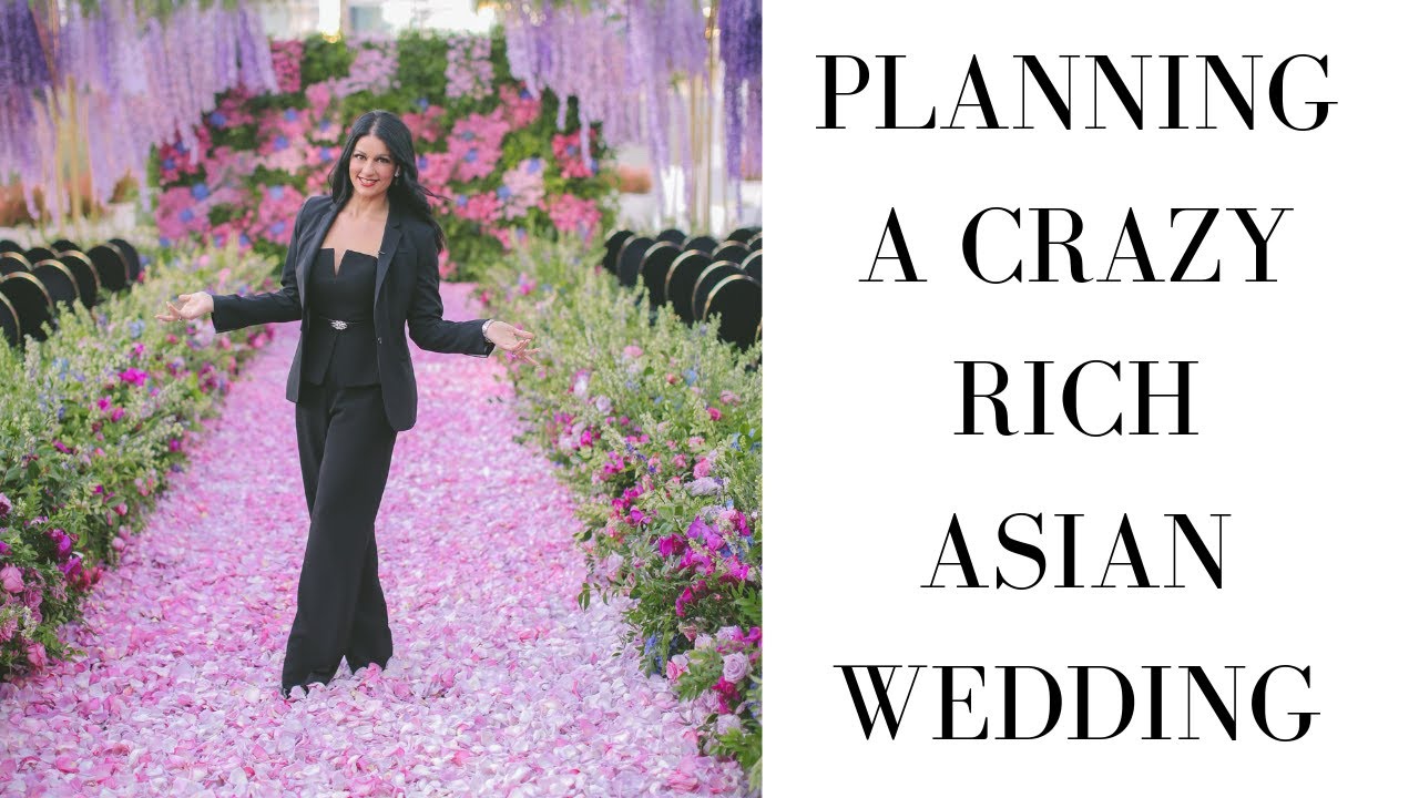 Aria Las Vegas Wedding | Crazy Rich Asians Themed Wedding BTS with Andrea Eppolito