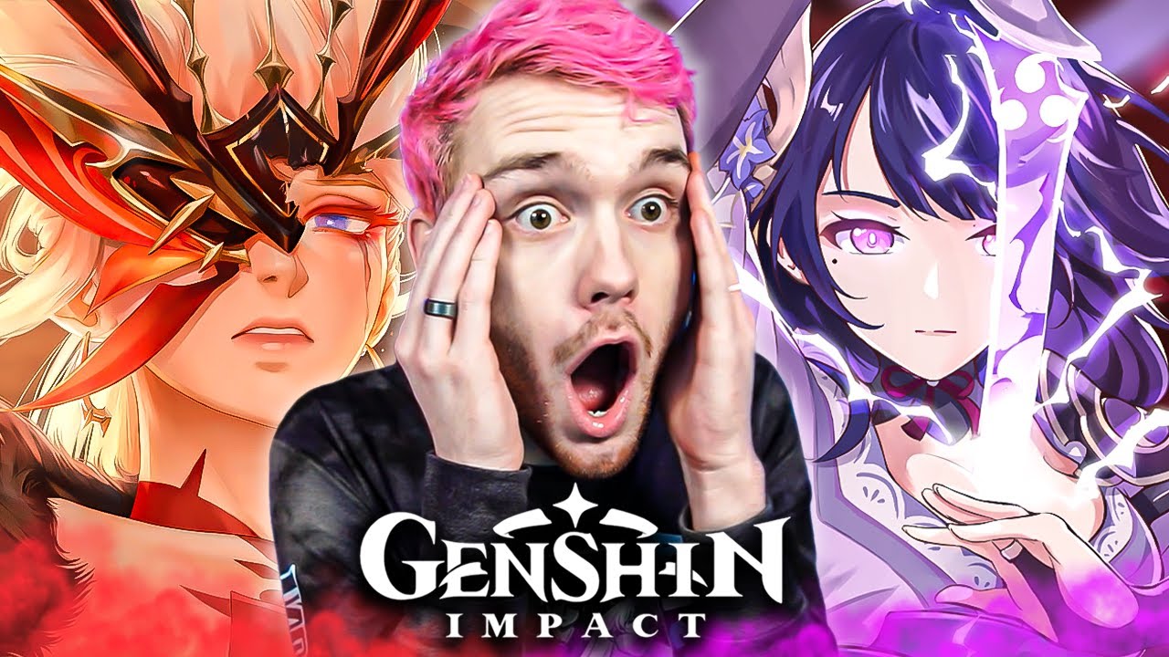 Моя ПЕРВАЯ реакция на битву с боссом Синьорой! | Genshin Impact Archon Story Quest