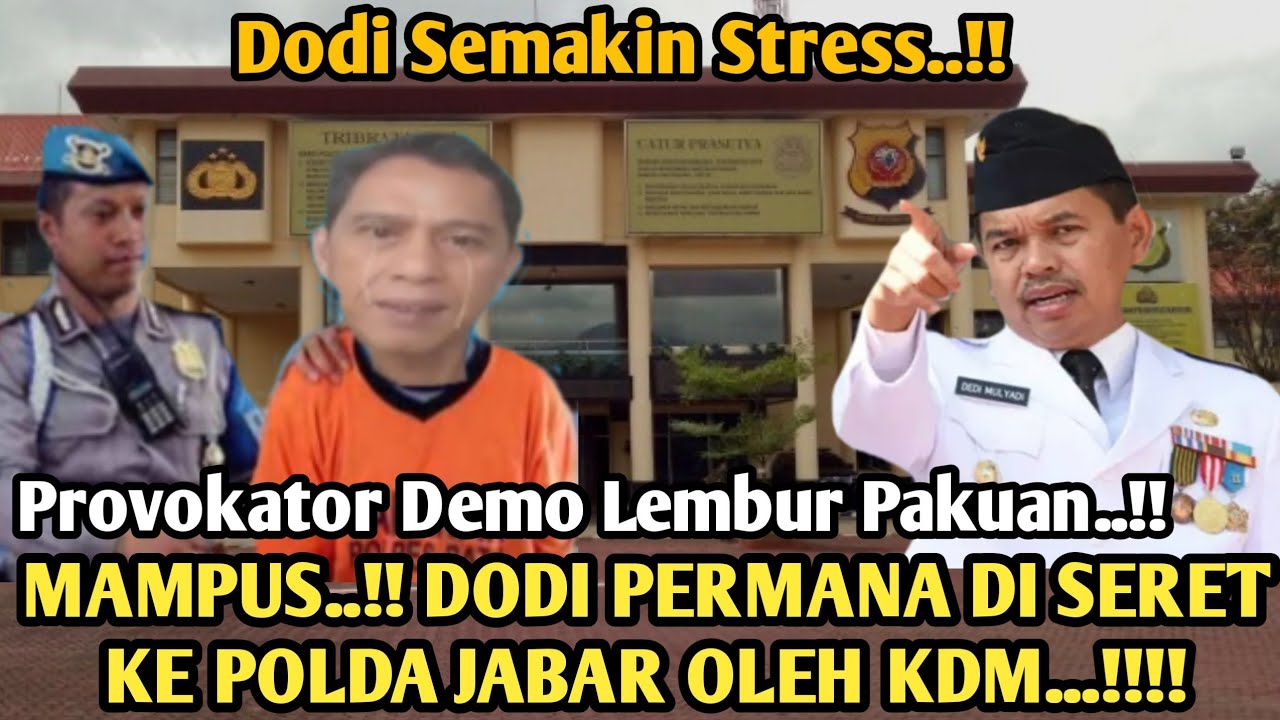 BREAKING NEWS..!!! DODI PERMANA DI PANGGIL POLDA JABAR..??!!!
