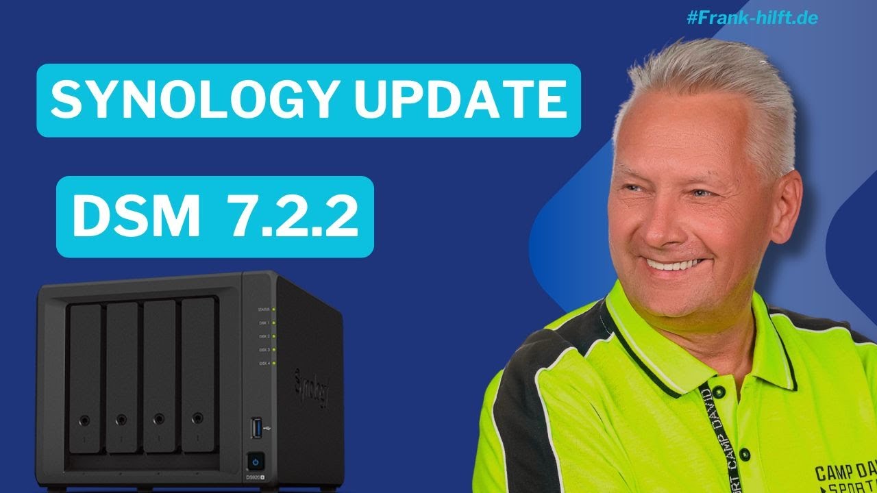 Synology - Manuelle Aktualisierung auf DSM 7.2.2